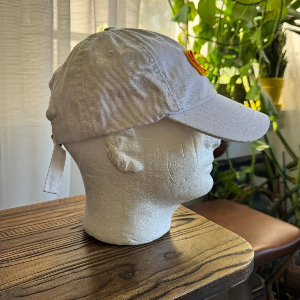Kansas‎ City Baseball Dad Cap White Adjustable Strap USA